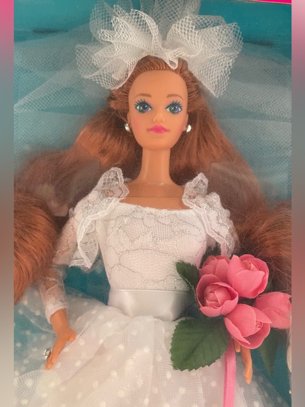 Vintage 1990 Wedding Day Midge #9606 Beautiful Bride Doll Barbie Friend NEW NRFB